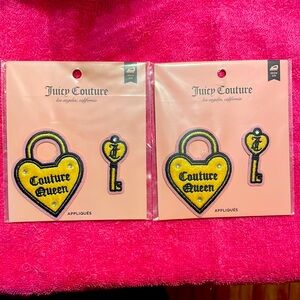 Juicy couture iron on patch